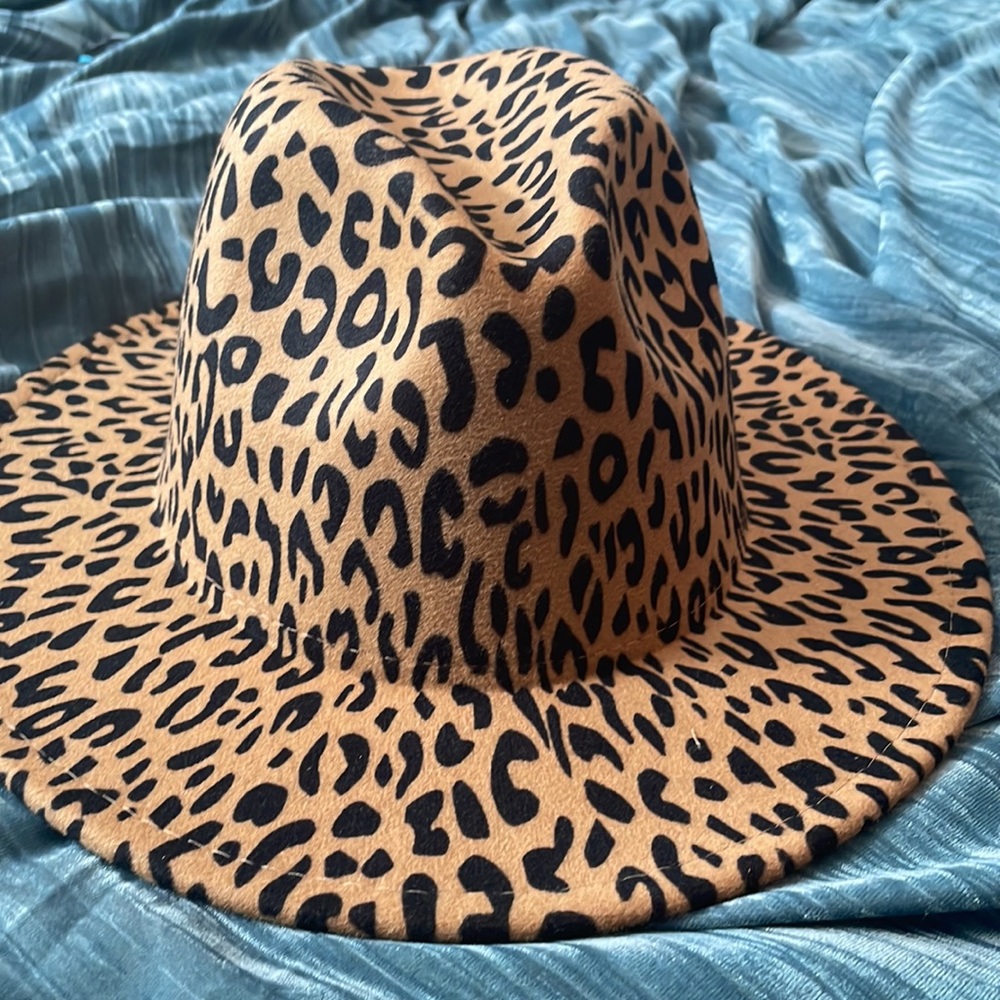 New Leopard Fedora Hat